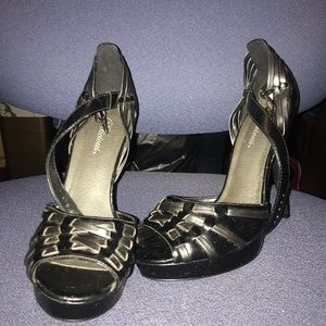 Black heels